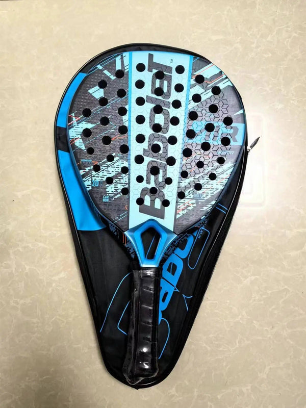Planet Gates Beach Tennis Racket 3K Full Carbon Fiber Rough Surface Interlayer EVA Foam Opening or Hole in A Utensil Outdoor Sports Racquet