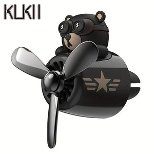 Planet Gates BEAR_BLACK Elevate Your Car's Aroma with this Dog Pilot Air Freshener & Vehicle Accessory!