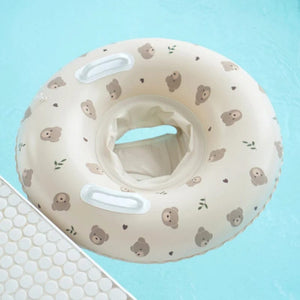 Planet Gates bear Children Swimming Seat Float Inflatable Swimming Ring for Kids Boys Girls Swim Pool Water Fun Toys Summer Beach Party Accessory