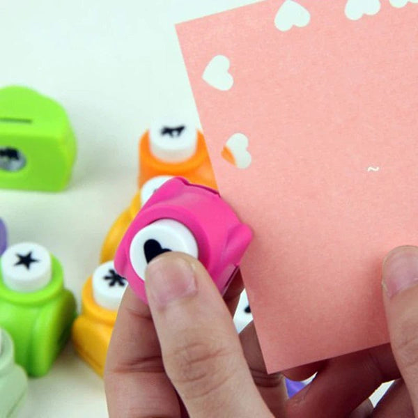 Planet Gates bear Mini Scrapbook Punches Handmade Cutter Card Craft Calico Printing DIY Flower Paper Craft Punch Hole Puncher Shape
