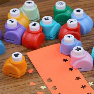 Planet Gates bear Mini Scrapbook Punches Handmade Cutter Card Craft Calico Printing DIY Flower Paper Craft Punch Hole Puncher Shape