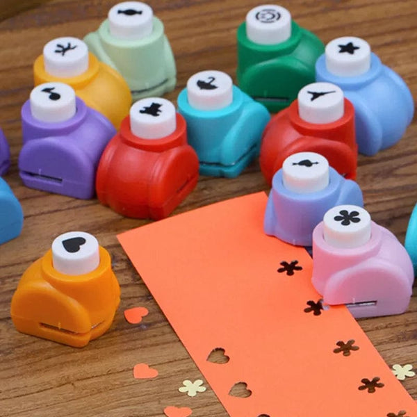 Planet Gates bear Mini Scrapbook Punches Handmade Cutter Card Craft Calico Printing DIY Flower Paper Craft Punch Hole Puncher Shape