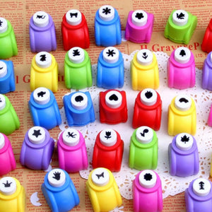 Planet Gates bear Mini Scrapbook Punches Handmade Cutter Card Craft Calico Printing DIY Flower Paper Craft Punch Hole Puncher Shape