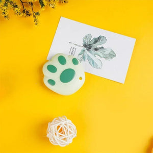 Planet Gates Bear paw-purple Cute Cartoon Cat Claw Mini Portable Retractable Paper Cutter Clouds Express Unboxer Paper Box Parcel Opener Utility Knife