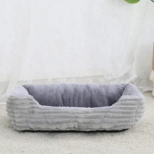 Planet Gates Bed for Dog Cat Pet Square Plush Kennel Medium Small Dog Sofa Bed Cushion Pet Calming Dog Bed House Pet Supplies Accessories