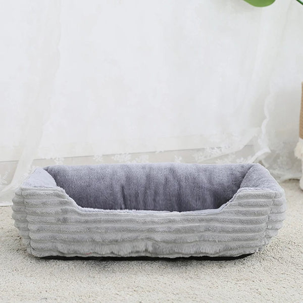 Planet Gates Bed for Dog Cat Pet Square Plush Kennel Medium Small Dog Sofa Bed Cushion Pet Calming Dog Bed House Pet Supplies Accessories