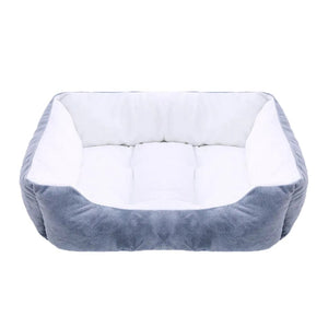 Planet Gates Bed for Dog Cat Pet Square Plush Kennel Medium Small Dog Sofa Bed Cushion Pet Calming Dog Bed House Pet Supplies Accessories
