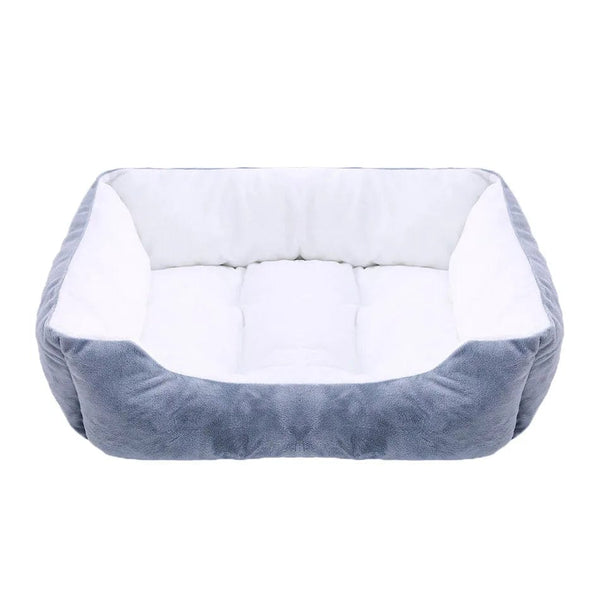Planet Gates Bed for Dog Cat Pet Square Plush Kennel Medium Small Dog Sofa Bed Cushion Pet Calming Dog Bed House Pet Supplies Accessories