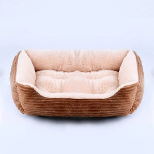 Planet Gates Bed for Dog Cat Pet Square Plush Kennel Medium Small Dog Sofa Bed Cushion Pet Calming Dog Bed House Pet Supplies Accessories