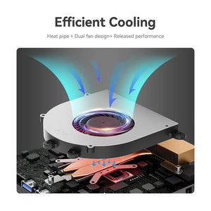 Planet Gates Beelink Mini PC SER5 Max AMD Ryzen 7 5800H DDR4 16G 500G NVME SSD 32G 500G SER5 Pro 32G 1T WiFi6 4K Type-C Gaming Mini Computer