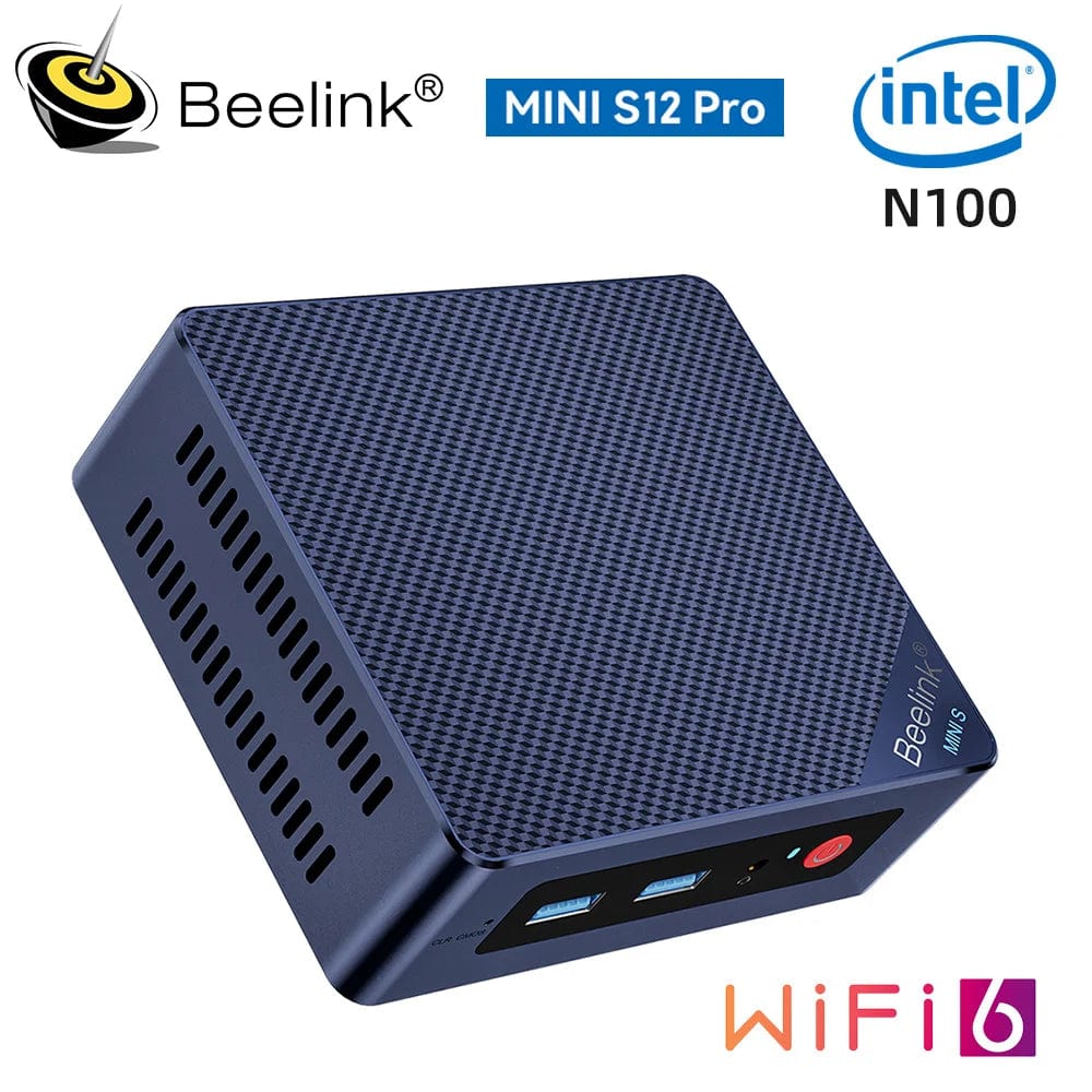 Planet Gates Beelink Mini S12 Pro N100 Intel 12th 16G 500G Mini S Intel 11th Gen N5095 DDR4 8GB 128GB SSD Desktop Gaming Computer N95 VS GK3V