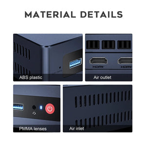 Planet Gates Beelink Mini S12 Pro N100 Intel 12th 16G 500G Mini S Intel 11th Gen N5095 DDR4 8GB 128GB SSD Desktop Gaming Computer N95 VS GK3V