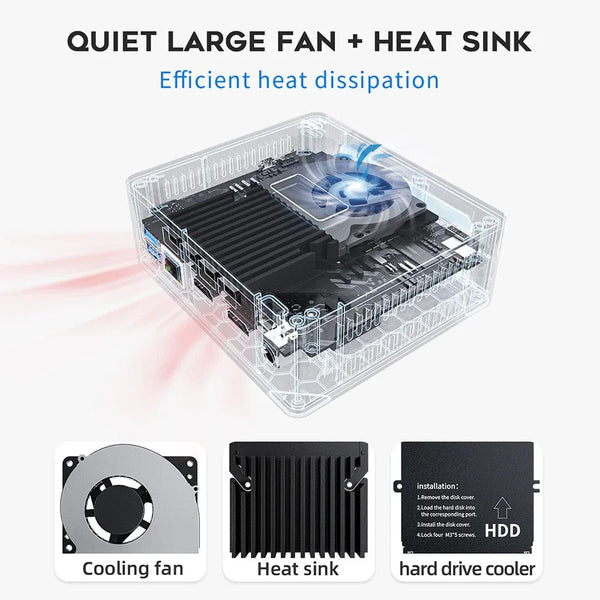 Planet Gates Beelink Mini S12 Pro N100 Intel 12th 16G 500G Mini S Intel 11th Gen N5095 DDR4 8GB 128GB SSD Desktop Gaming Computer N95 VS GK3V