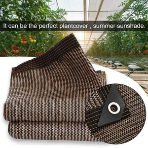 Planet Gates Beige / 3x6m Outdoor HDPE sunshade umbrellas, gardens, buildings, shading nets, balconies, sunshades, terraces, swimming pool tents