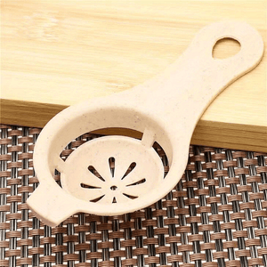 Planet Gates Beige Color 1PC Egg Yolk Separator, Egg Separator Kitchen Strainer Filter Divider Kitchen Gadgets