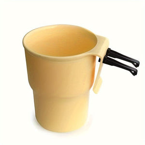 Planet Gates Beige Color Multi-Purpose RV Car Cup Holder Keep Your Phones, Drinks, And Trash Securely Placed