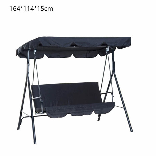 Planet Gates Beige  S / CHINA Swing Cover Shade Awnings Park Rain-Proof Cover Outdoor Patio Swing Chair Dust Covers Waterproof Swing Seat Sunscreen Top Cover