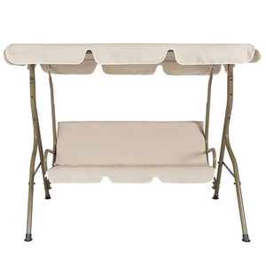 Planet Gates Beige  S / CHINA Swing Cover Shade Awnings Park Rain-Proof Cover Outdoor Patio Swing Chair Dust Covers Waterproof Swing Seat Sunscreen Top Cover