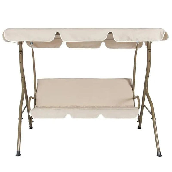 Planet Gates Beige  S / CHINA Swing Cover Shade Awnings Park Rain-Proof Cover Outdoor Patio Swing Chair Dust Covers Waterproof Swing Seat Sunscreen Top Cover