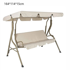 Planet Gates Beige  S / CHINA Swing Cover Shade Awnings Park Rain-Proof Cover Outdoor Patio Swing Chair Dust Covers Waterproof Swing Seat Sunscreen Top Cover