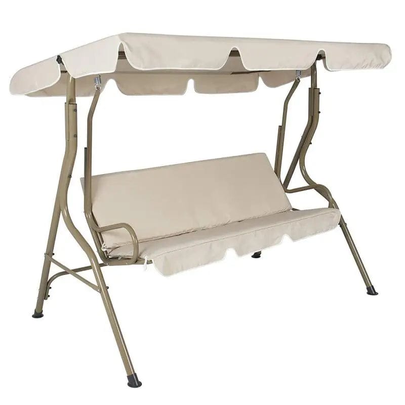 Planet Gates Beige  S / CHINA Swing Cover Shade Awnings Park Rain-Proof Cover Outdoor Patio Swing Chair Dust Covers Waterproof Swing Seat Sunscreen Top Cover