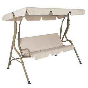 Planet Gates Beige  S / CHINA Swing Cover Shade Awnings Park Rain-Proof Cover Outdoor Patio Swing Chair Dust Covers Waterproof Swing Seat Sunscreen Top Cover