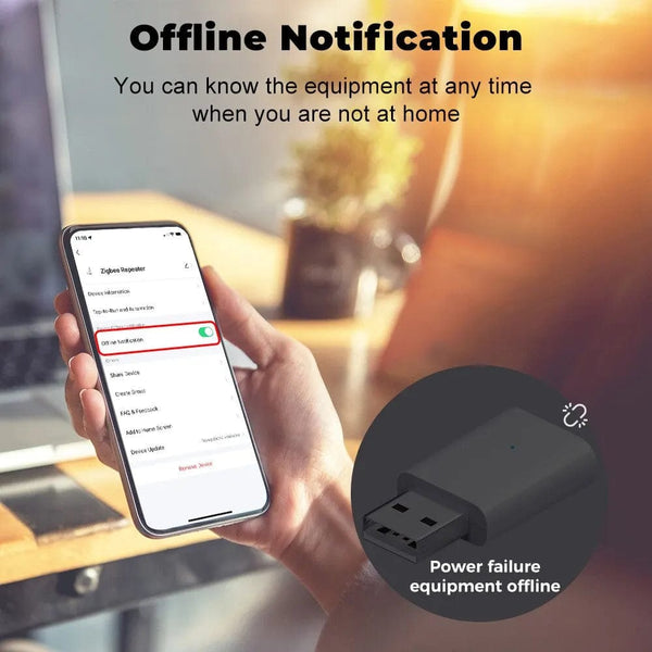 Planet Gates Beige Tuya ZigBee Signal Repeater USB Signal Amplifier Extender ZigBee Gateway Smart Home Devices Smart Automation For Smart Life New