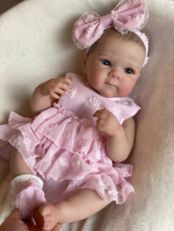 Planet Gates Bettie Girl 18 Inch Bettie Full Body Soft Silicone Girl Reborn Baby Doll With Painted Lifelike Hair Bebe Reborn Toys