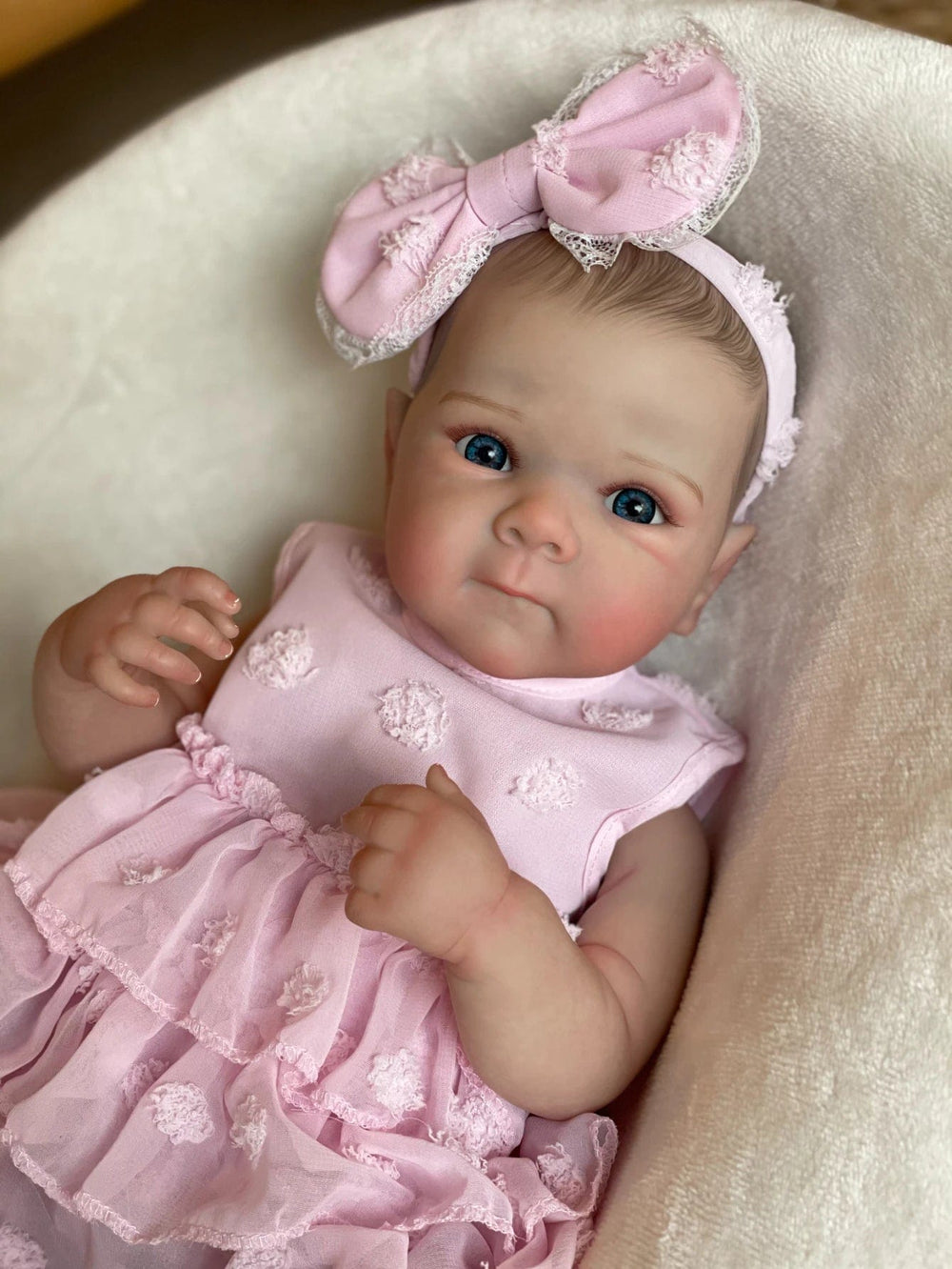 Planet Gates Bettie Girl 18 Inch Bettie Full Body Soft Silicone Girl Reborn Baby Doll With Painted Lifelike Hair Bebe Reborn Toys