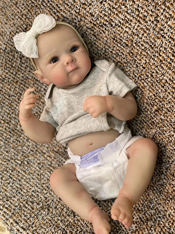 Planet Gates Bettie Girl 18 Inch Bettie Reborn Girl With Painted Lifelike Hair Bebe Newborn Baby Doll For Children Birthday Gifts