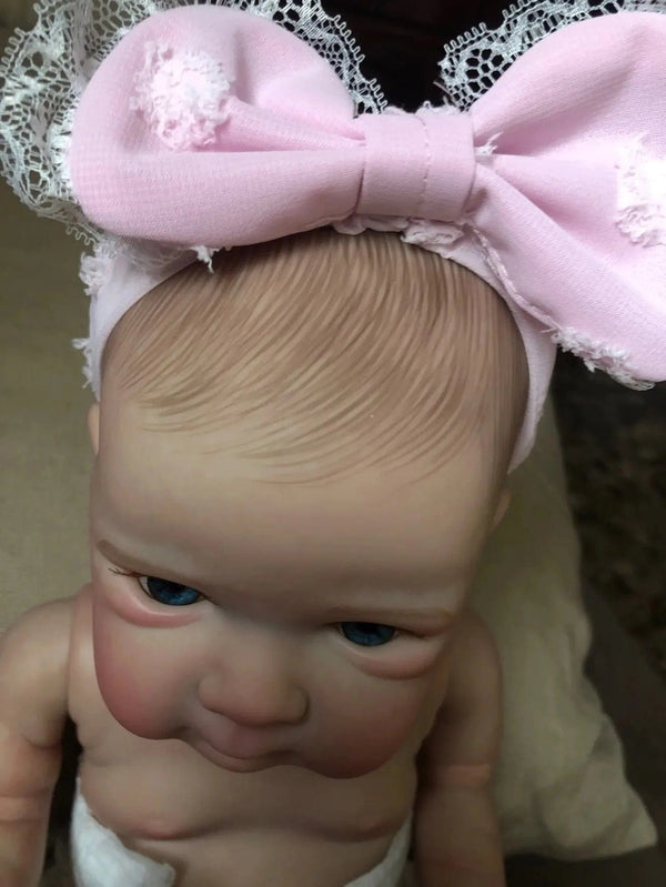 Planet Gates Bettie Girl 18 Inch Lifelike Full Silicone Vinyl Reborn Girl Bettie Bebe Handmade Newborn Baby Doll For Kids Gifts