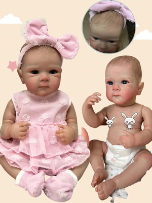 Planet Gates Bettie Girl 18 Inch Lifelike Full Silicone Vinyl Reborn Girl Bettie Bebe Handmade Newborn Baby Doll For Kids Gifts