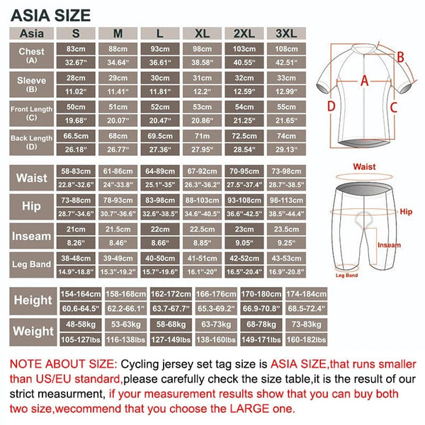 Planet Gates Bib Cycling Set / L X-Tiger Women's Bib Cycling Set Summer Short Sleeve Suit Anti-UV Bicycle Clothing Quick-Dry Jersey Mountain Female Bike Clothes