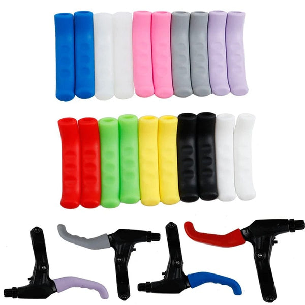 Planet Gates Bicycle Brake Handle Cover TPR MTB Grips Bicycle Handlebar Protect Cover Anti-slip Bicycle Protective Gear Bike Accessories
