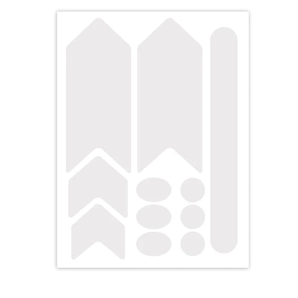 Planet Gates Bicycle Chain Protection Sticker Mountain Bike Care Chain Sticker Folding Frame Protective Film Anti-scratch Rhino Skin Sticker