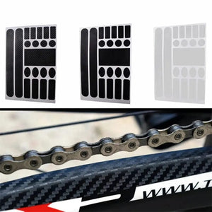 Planet Gates Bicycle Chain Protection Sticker Mountain Bike Care Chain Sticker Folding Frame Protective Film Anti-scratch Rhino Skin Sticker