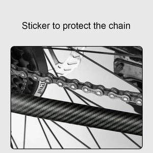 Planet Gates Bicycle Chain Protection Sticker MTB Bike Anti-scratch Anti-Rub Frame Protector Film Anti-scratch Sticker Frame Safety Tape