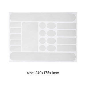 Planet Gates Bicycle Chain Protection Sticker MTB Bike Anti-scratch Anti-Rub Frame Protector Film Anti-scratch Sticker Frame Safety Tape