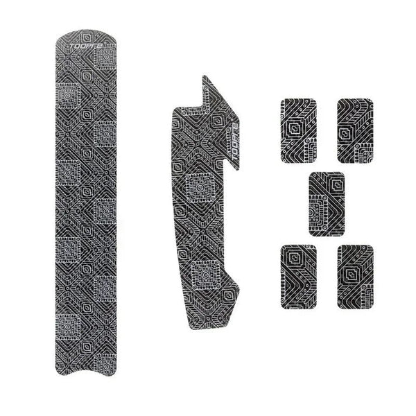 Planet Gates Bicycle Chain Protector Frame Scratch Resistant MTB Road Bike Cable Tube Carbon Care Protector Smooth And Easy To Tear