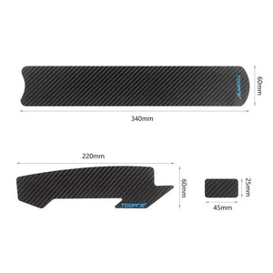 Planet Gates Bicycle Chain Protector Frame Scratch Resistant MTB Road Bike Cable Tube Carbon Care Protector Smooth And Easy To Tear