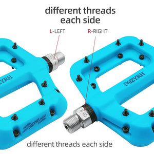 Planet Gates Bicycle Pedal Anti-slip Ultralight Nylon MTB Mountain Bike Pedal Sealed Bearings Pedals Bicycle Accessories Parts