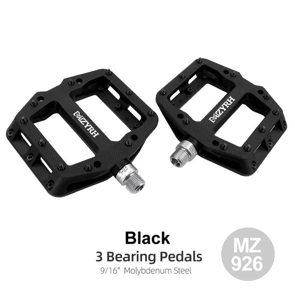 Planet Gates Bicycle Pedal Anti-slip Ultralight Nylon MTB Mountain Bike Pedal Sealed Bearings Pedals Bicycle Accessories Parts