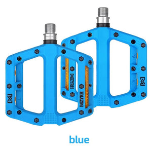 Planet Gates Bicycle Pedal Anti-slip Ultralight Nylon MTB Mountain Bike Pedal Sealed Bearings Pedals Bicycle Accessories Parts