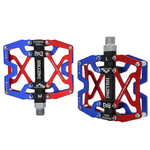 Planet Gates Bicycle Pedal Ultralight Aluminium Alloy 3 Bearings Bicycle Pedals 14 colors Road MTB Pedals  Waterproof Bicycle Parts