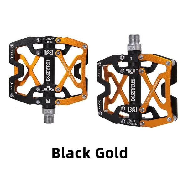 Planet Gates Bicycle Pedal Ultralight Aluminium Alloy 3 Bearings Bicycle Pedals 14 colors Road MTB Pedals  Waterproof Bicycle Parts