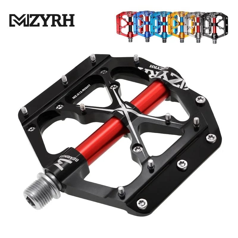Planet Gates Bicycle Pedals 3 Bearings MTB Anti-slip Ultralight Aluminum Mountain Road Bike Platform Pedals Cycling Accessories