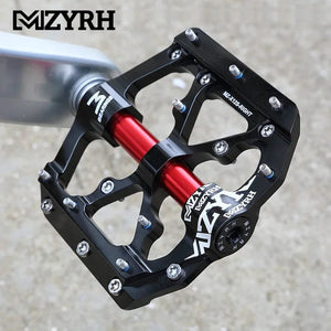 Planet Gates Bicycle Pedals 3 Bearings MTB Anti-slip Ultralight Aluminum Mountain Road Bike Platform Pedals Cycling Accessories