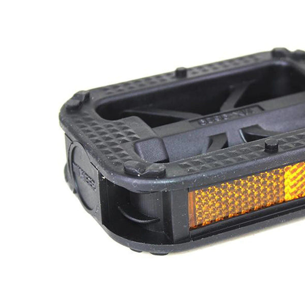 Planet Gates Bicycle Pedals Ultralight Flat Platform Bike Pedals for Mountain Bike 9/16 Inch 1/2 Inch Cycling Sealed DU Bearing Pedals