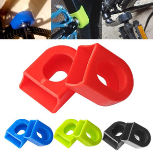 Planet Gates Bicycle Silicone Crank Cover Protector Silicone Sleeve Pedal Crankset Protective Case Mountain Road Bike Cycling MTB Accessories