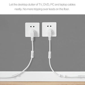 Planet Gates Big Black / CHINA 20 Pcs Cable Clips Organizer Drop Wire Holder Cord Management Self-Adhesive Cable Manager Fixed Clamp Wire Winder